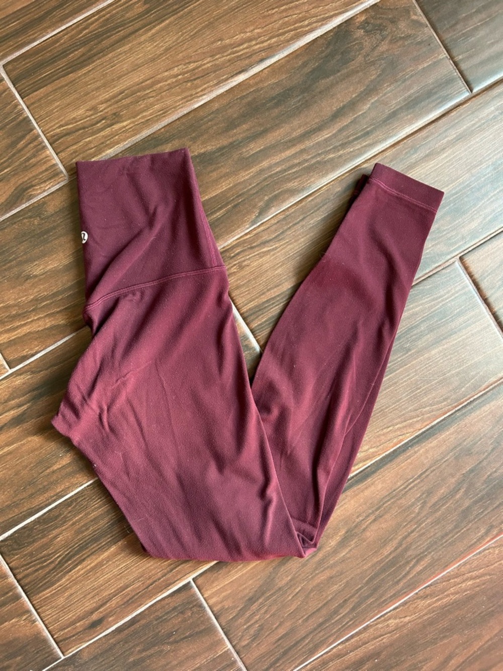 Lululemon Burgundy Align Leggings size 4 25”